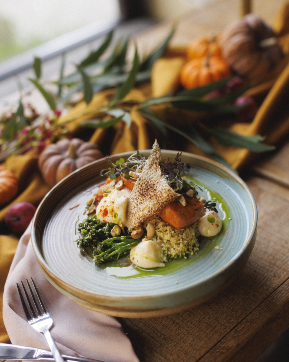 Charcoal-grilled soy-glazed salmon fillet